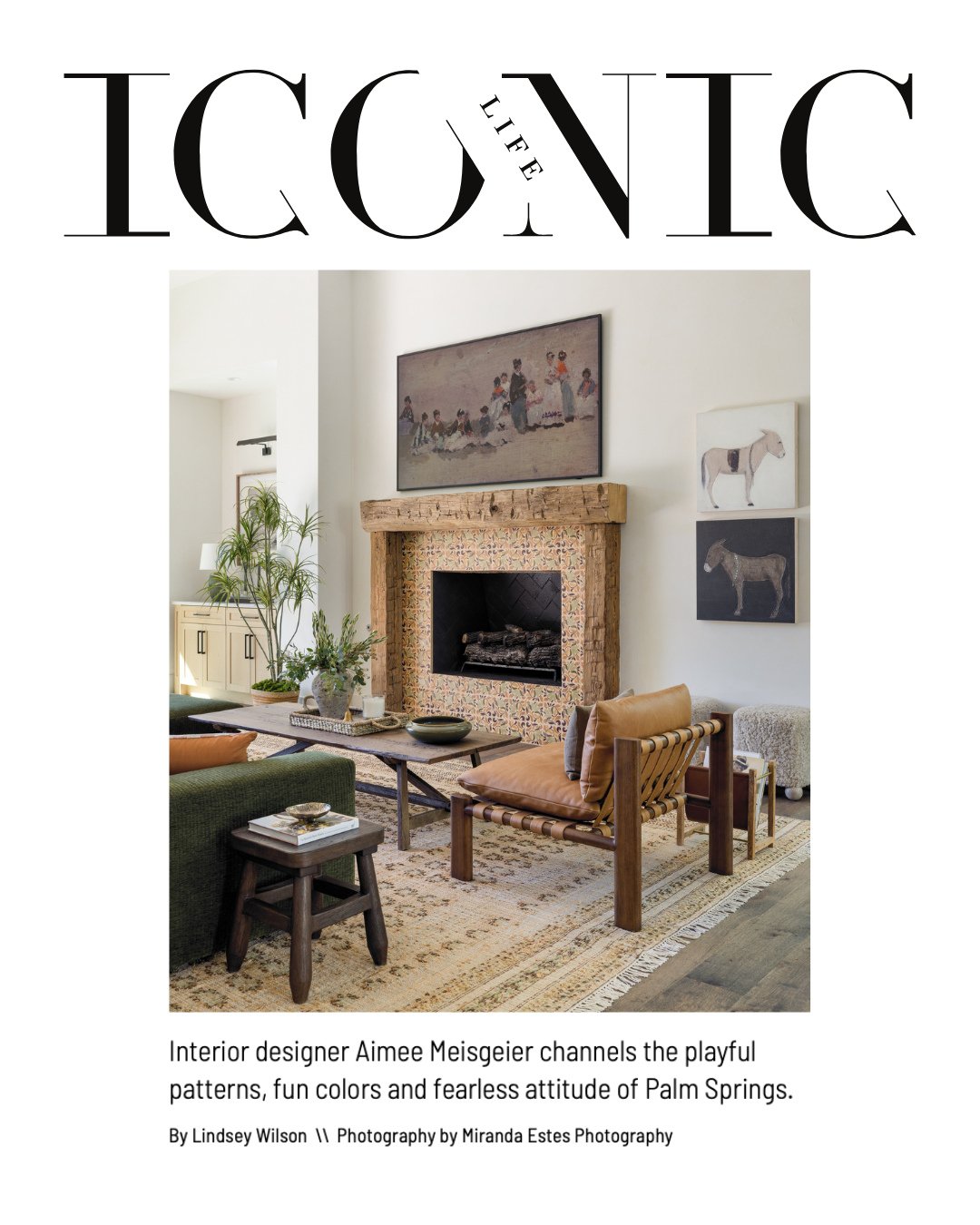 Our Casa Bajada project was featured in @iconiclifemag! ⁠
⁠
"Casa Bajada demonstrates the power of design to transform not just a space, but the way it's experienced. 'What I'll always remember about this project is how much fun it was to push t
