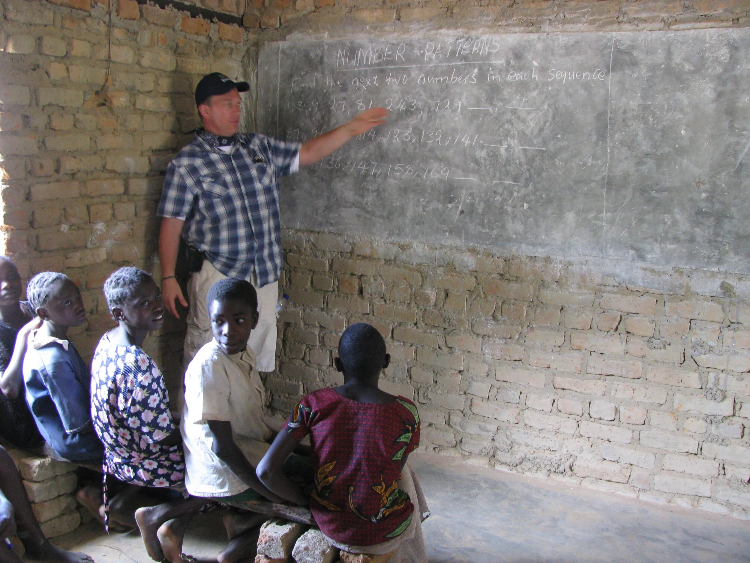 Scott Teaching at Local School