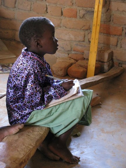 Student in Mpampi, Zambia