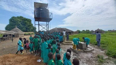“I wash my hands before eating and after the toilet. I don’t get sick like before.” — Nyibol, 9 years old