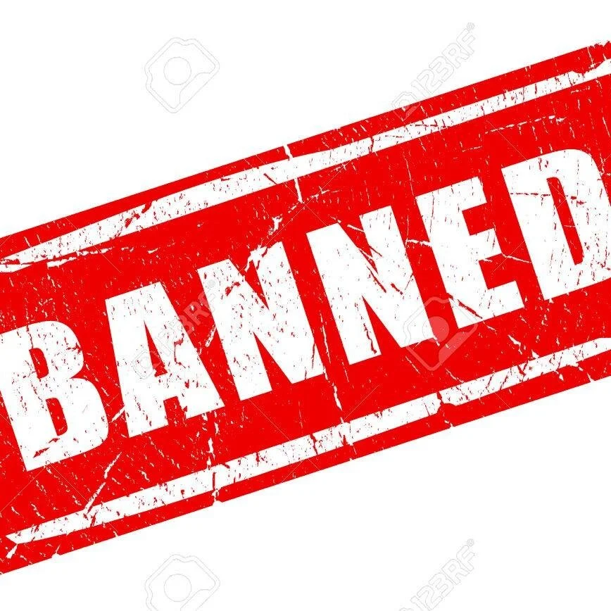 Banned and Restricted Announcement