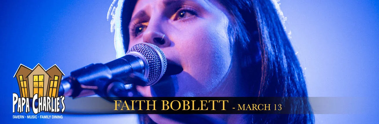 Faith Boblett at Papa Charlie's Songwriter Series - Lutsen