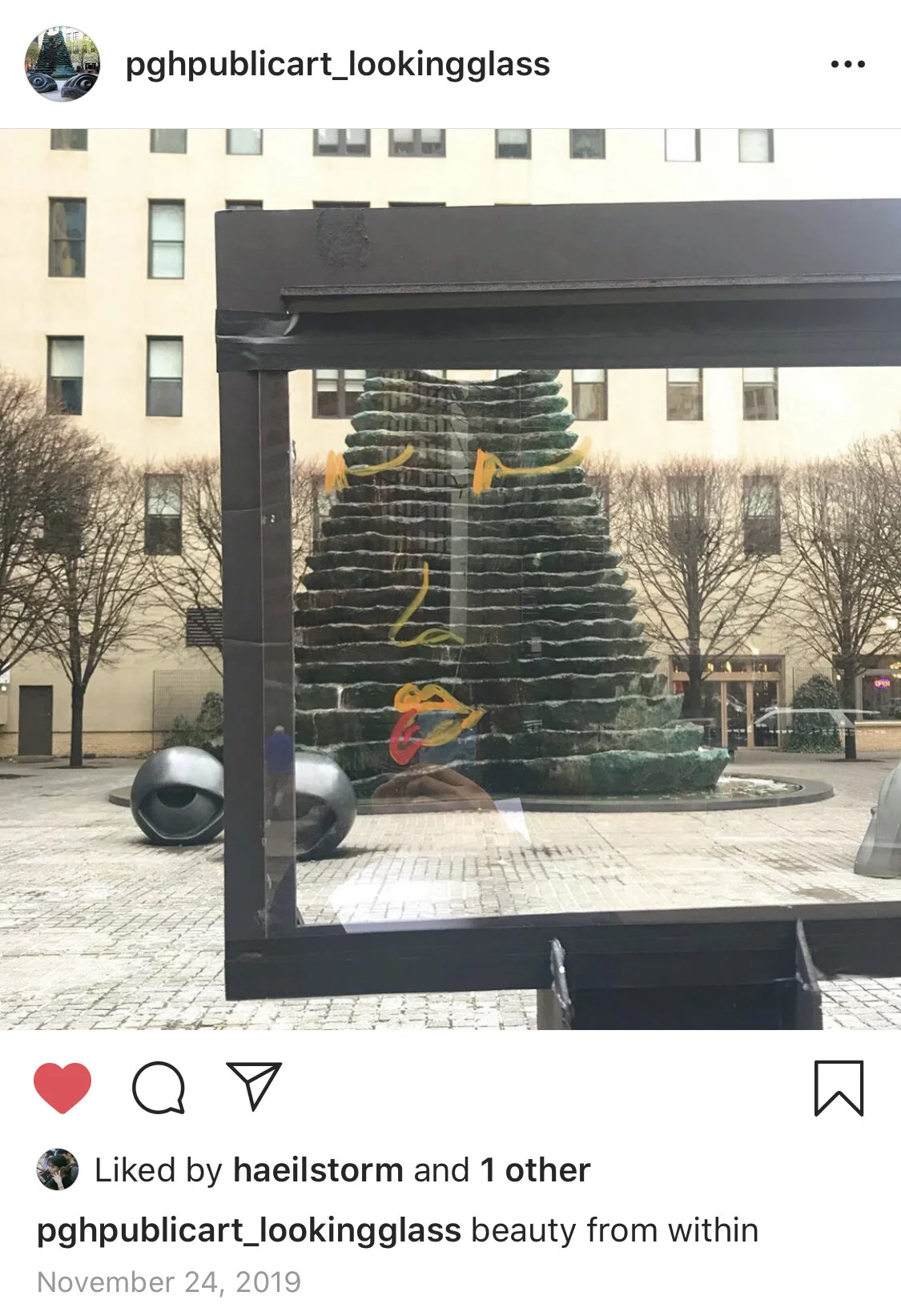 A local resident spent 10 minutes drawing this frame. (Copy)