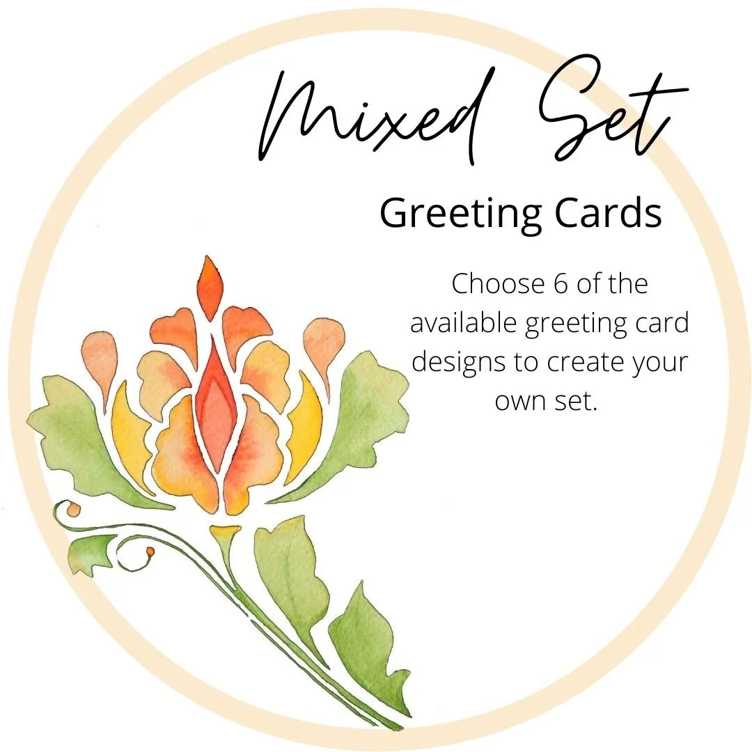 Greeting Cards - Set of 6, Mixed or Single Design