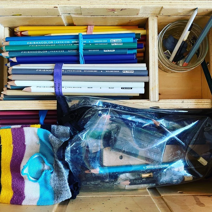 Today I enjoyed time out at Mill Pond Park with the Saline Painters Guild. I wasn&rsquo;t happy with my scribbles today, but, that is part of the process of learning. I keep going, even though plein air landscapes are certainly not my forte. #artists