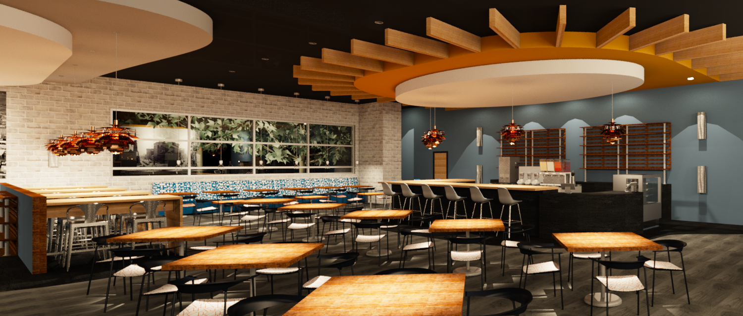 View from Southeast Entry