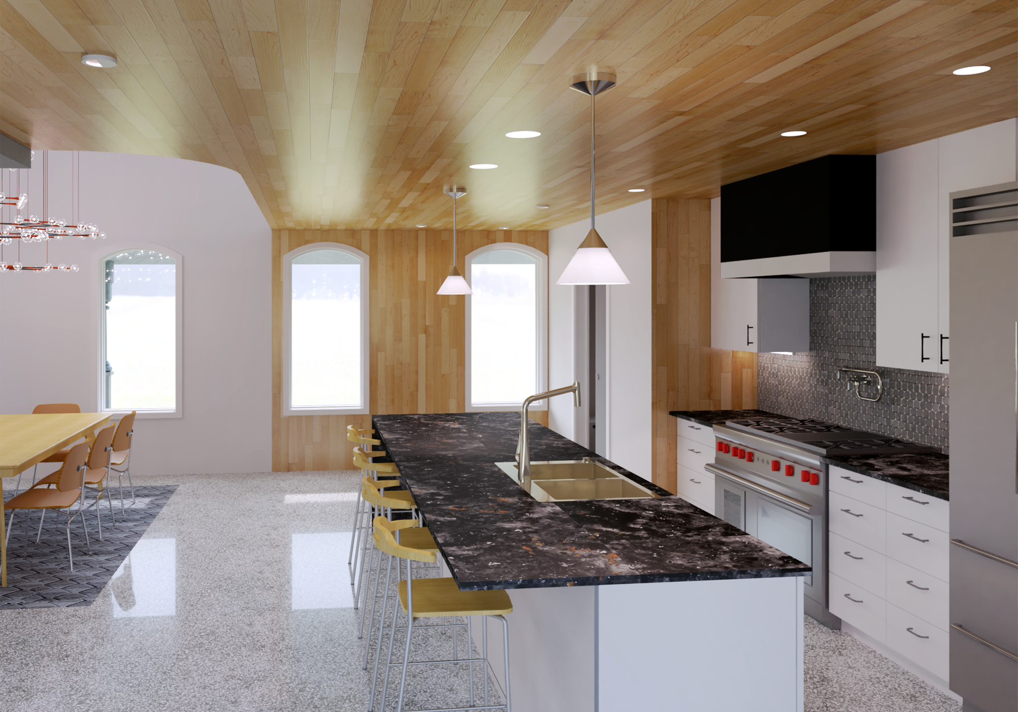 Kitchen from Entry