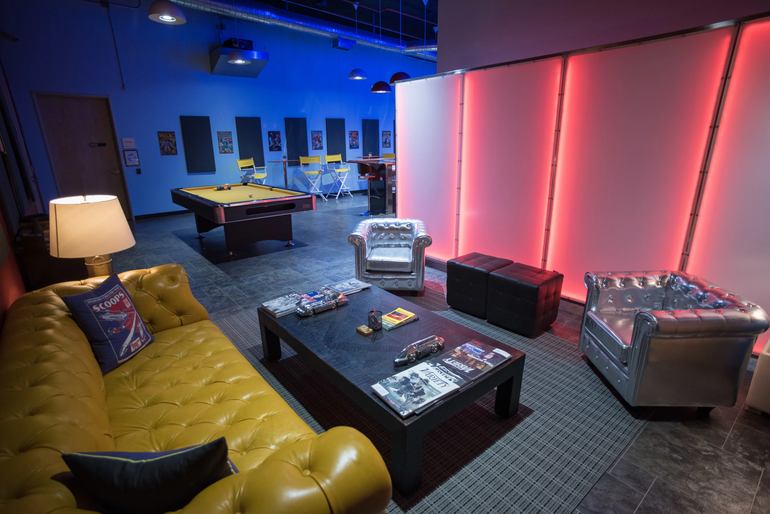 Client pool and bar area