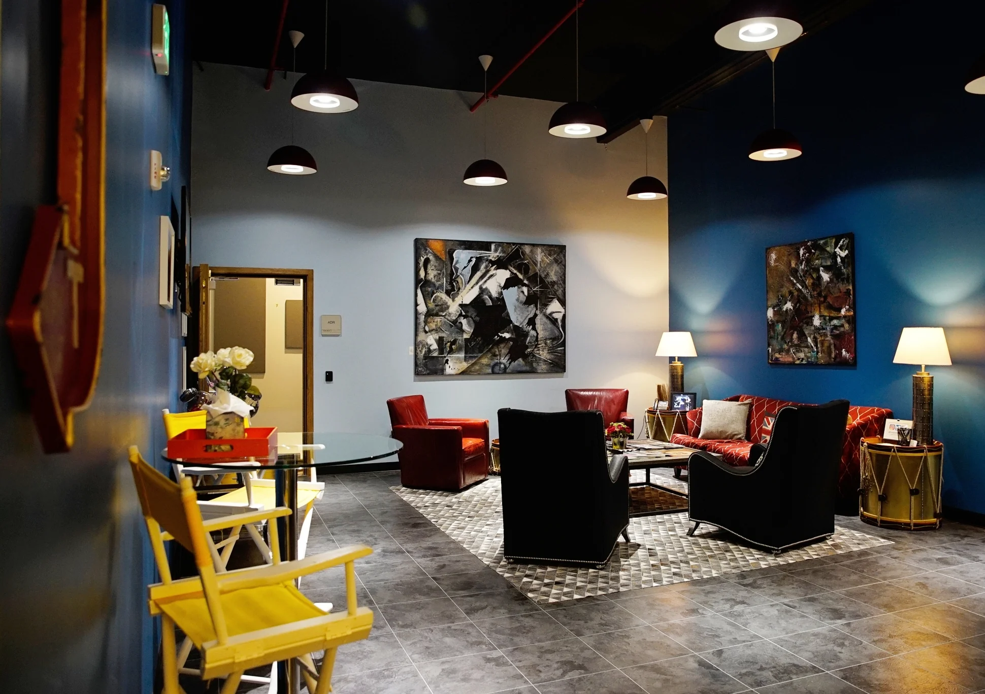 Client lounge and waiting area