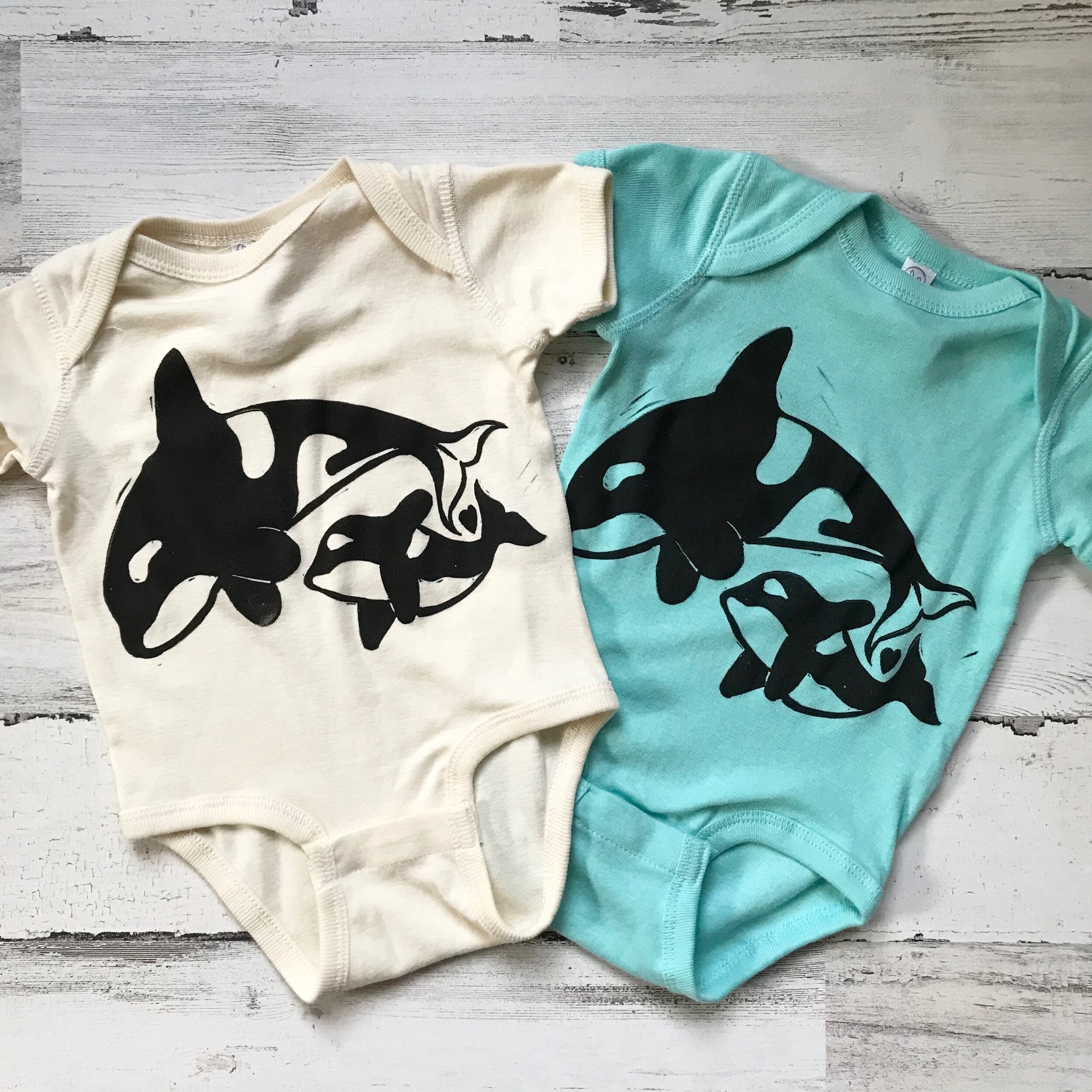 Orca Baby Bodysuit 