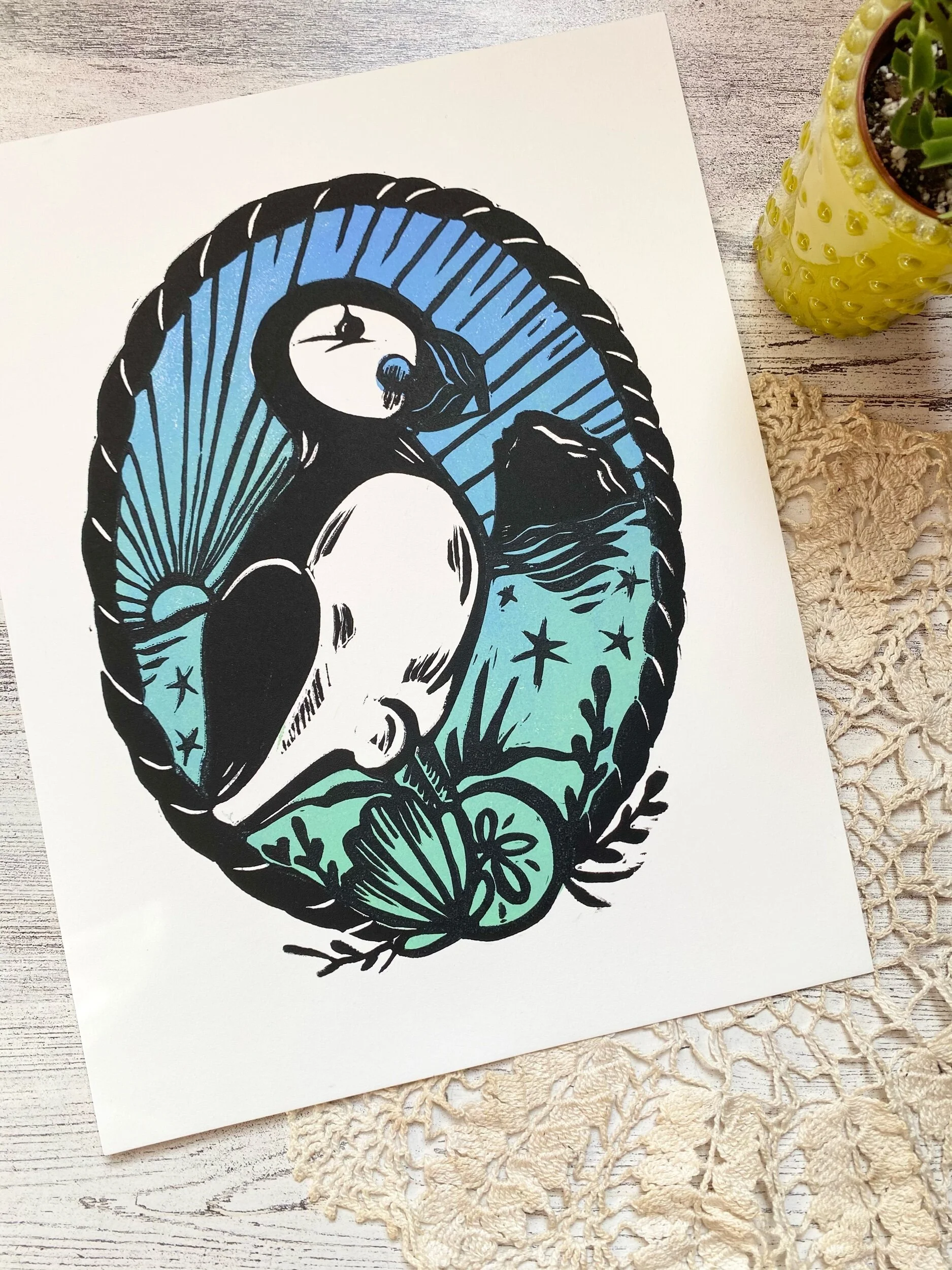 Puffin Print
