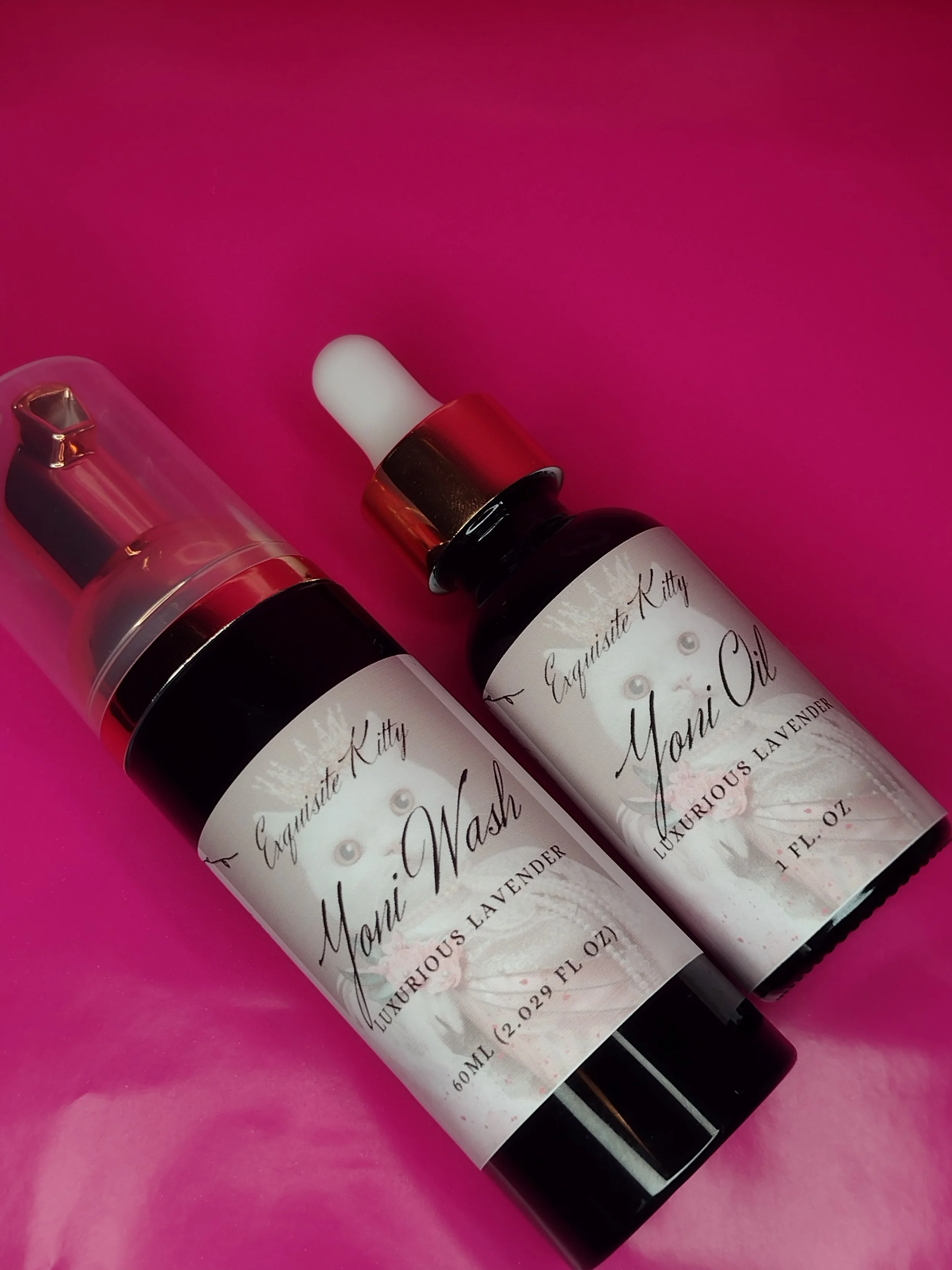 Exquisite Kitty Yoni Wash & Yoni Oil Set