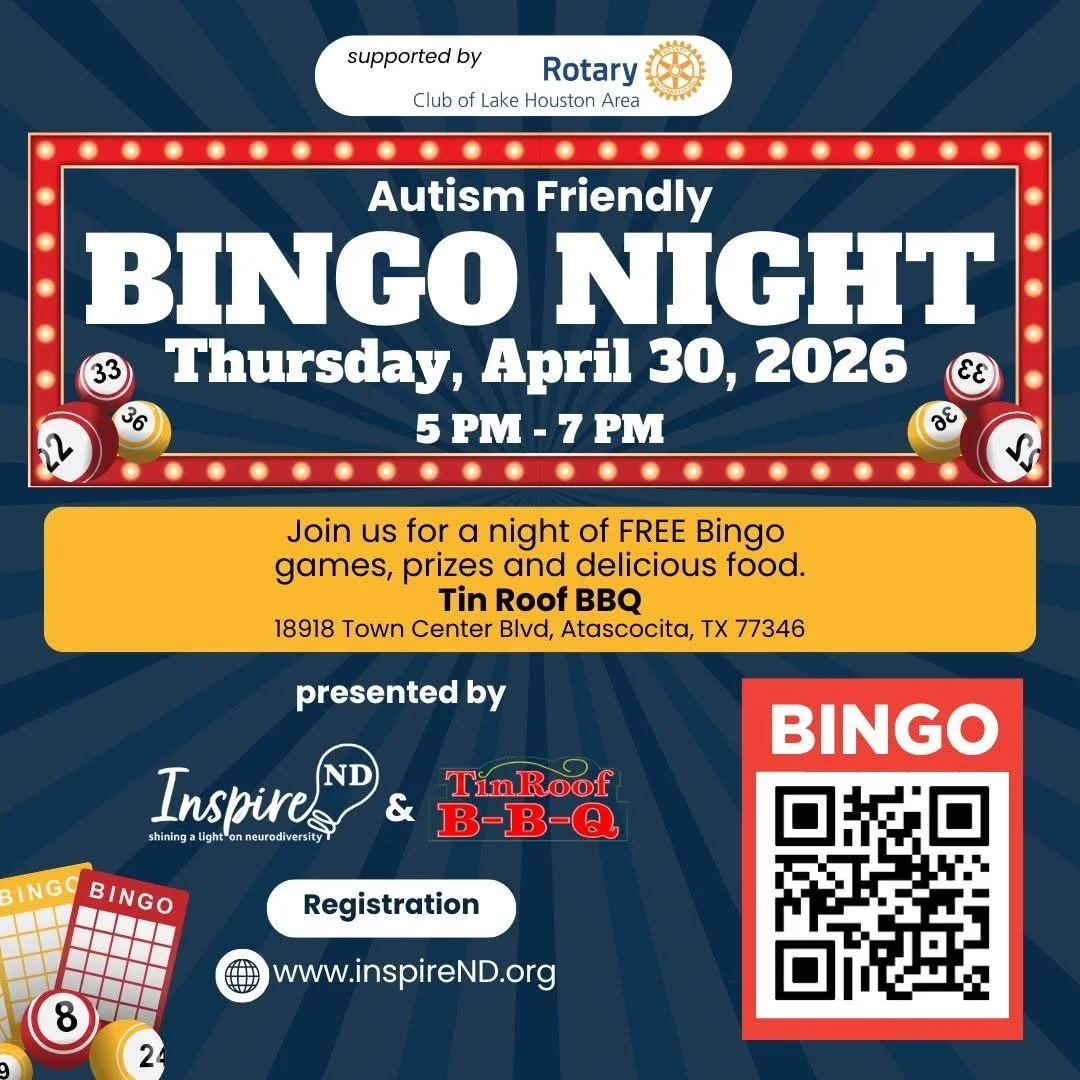 Autism Awareness Bingo Night