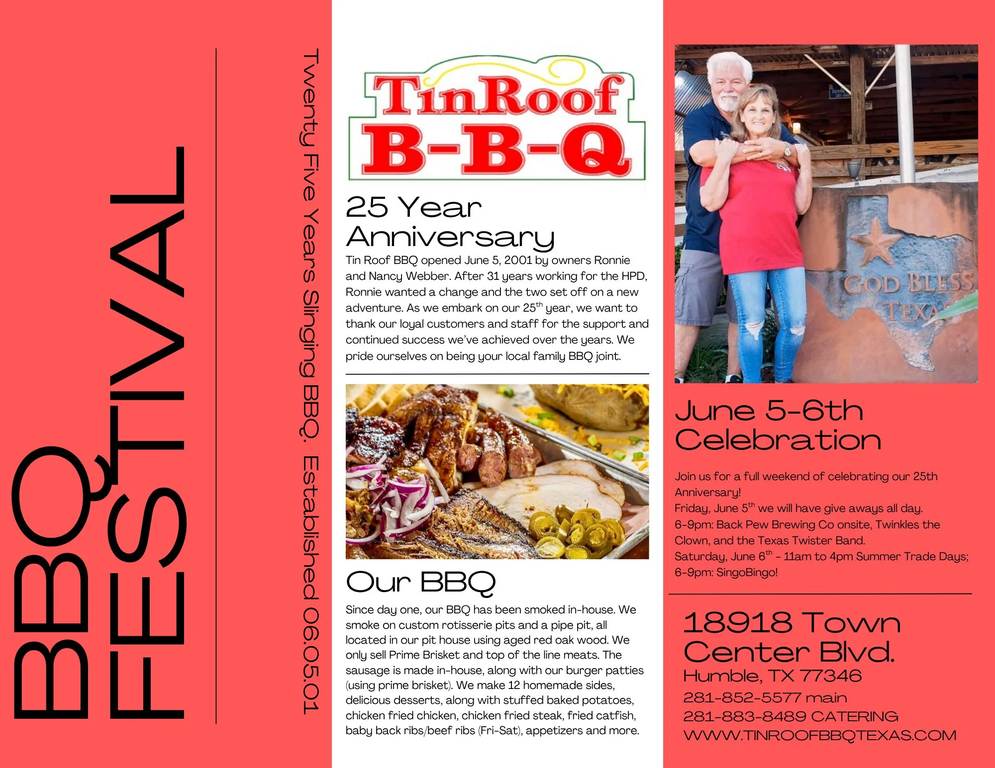 25th Anniversary Celebration Festivities