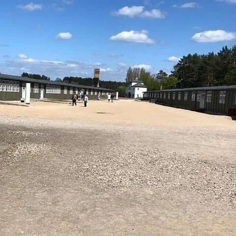 Sachsenhausen Concentration Camp reconstructed Medical Barracks and Brothel