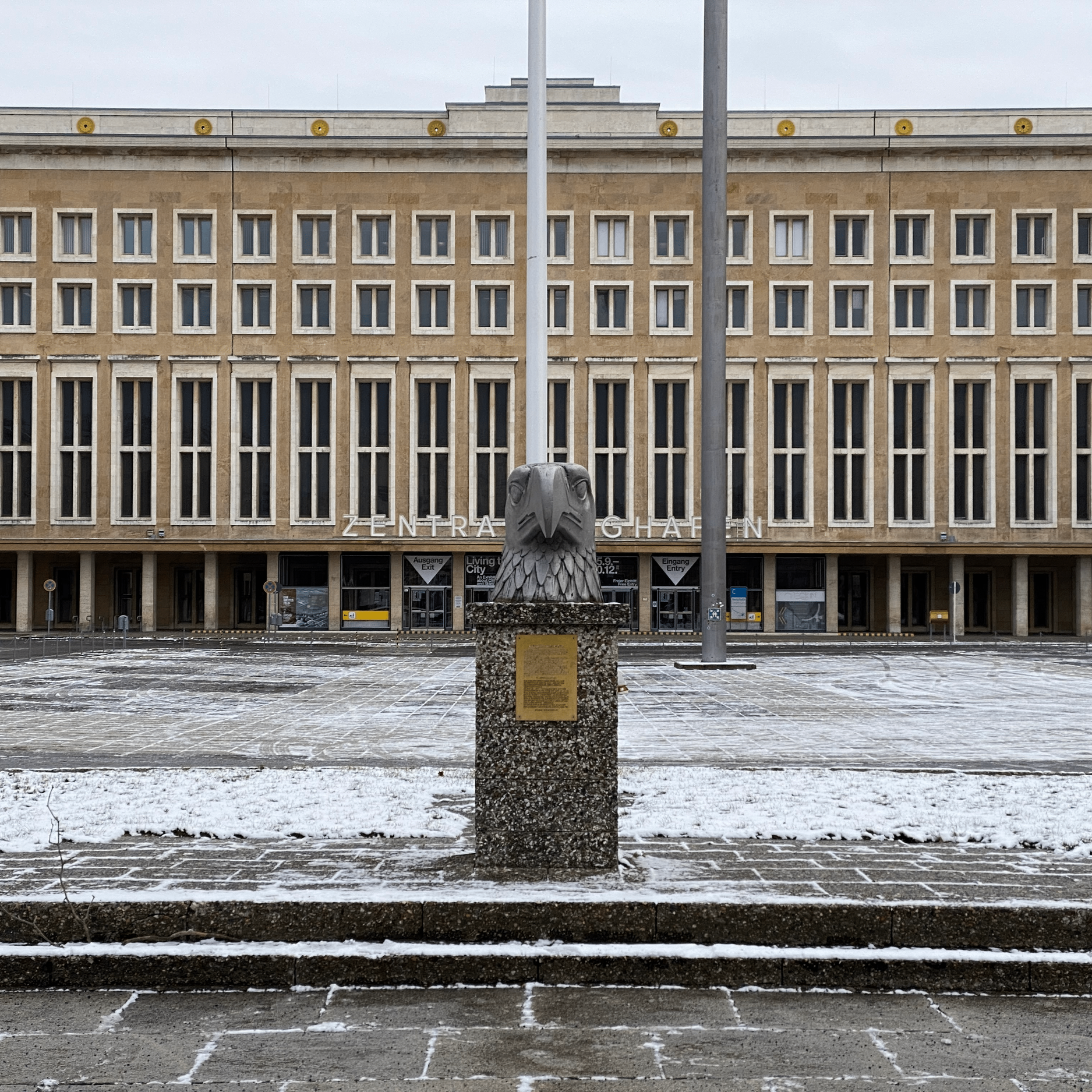Tempelhof Airport in Berlin, an iconic historic site linked to Nazi Germany, the Second World War and the Berlin Airlift.
