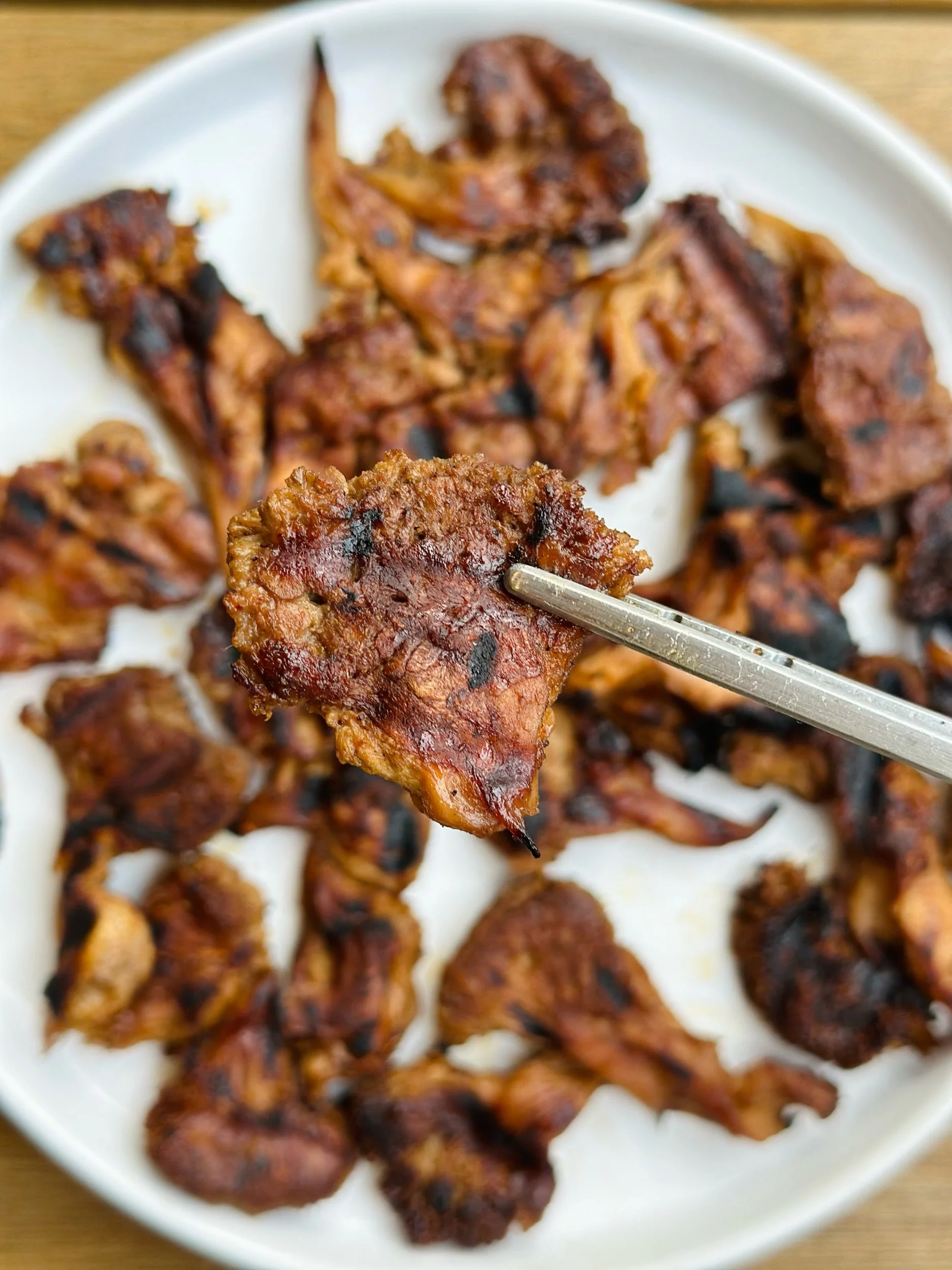 Blackened Lion's Mane Mushroom 