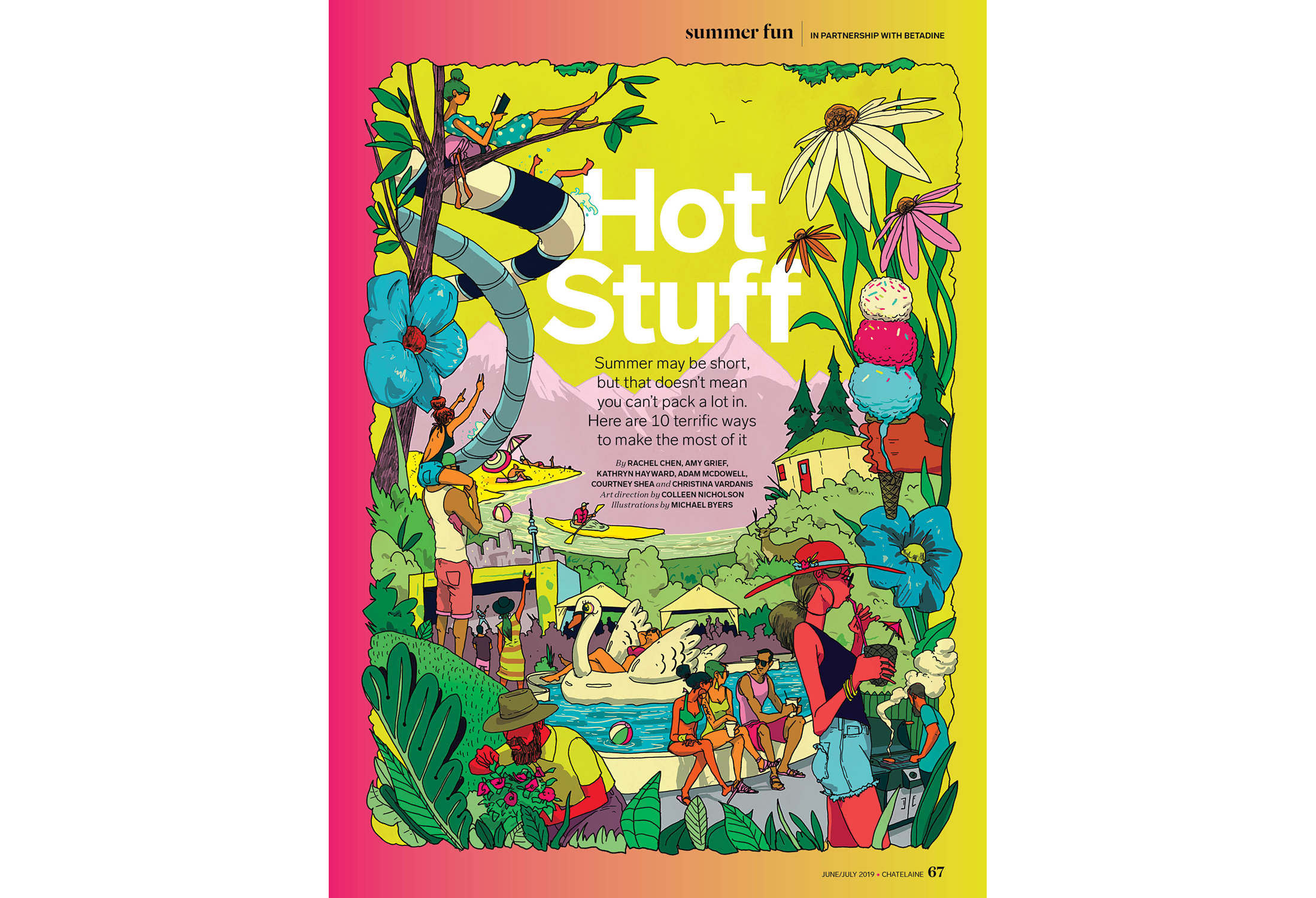 Illustrations, Michael Byers
