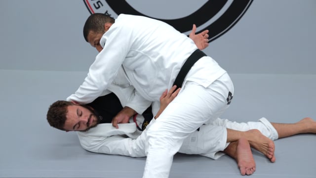 Cross Choke from Leg Weave