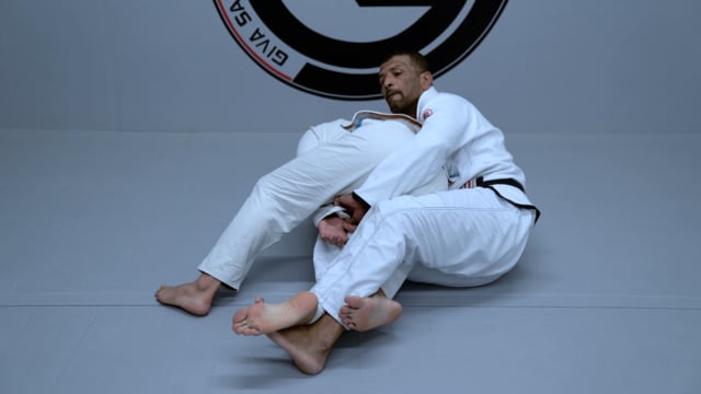 Taking the Back - Using Shin Guard
