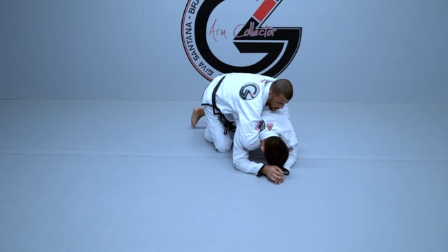 Half Guard - Chain Back Take