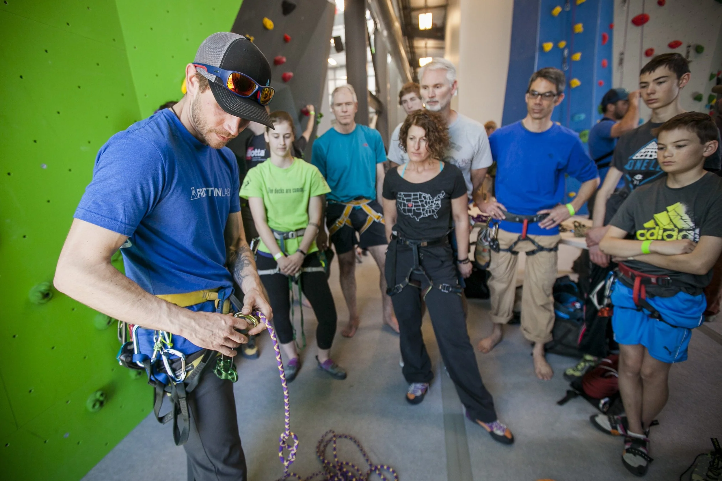 Intro to Ropes Follow Up — The Spot Climbing Gym