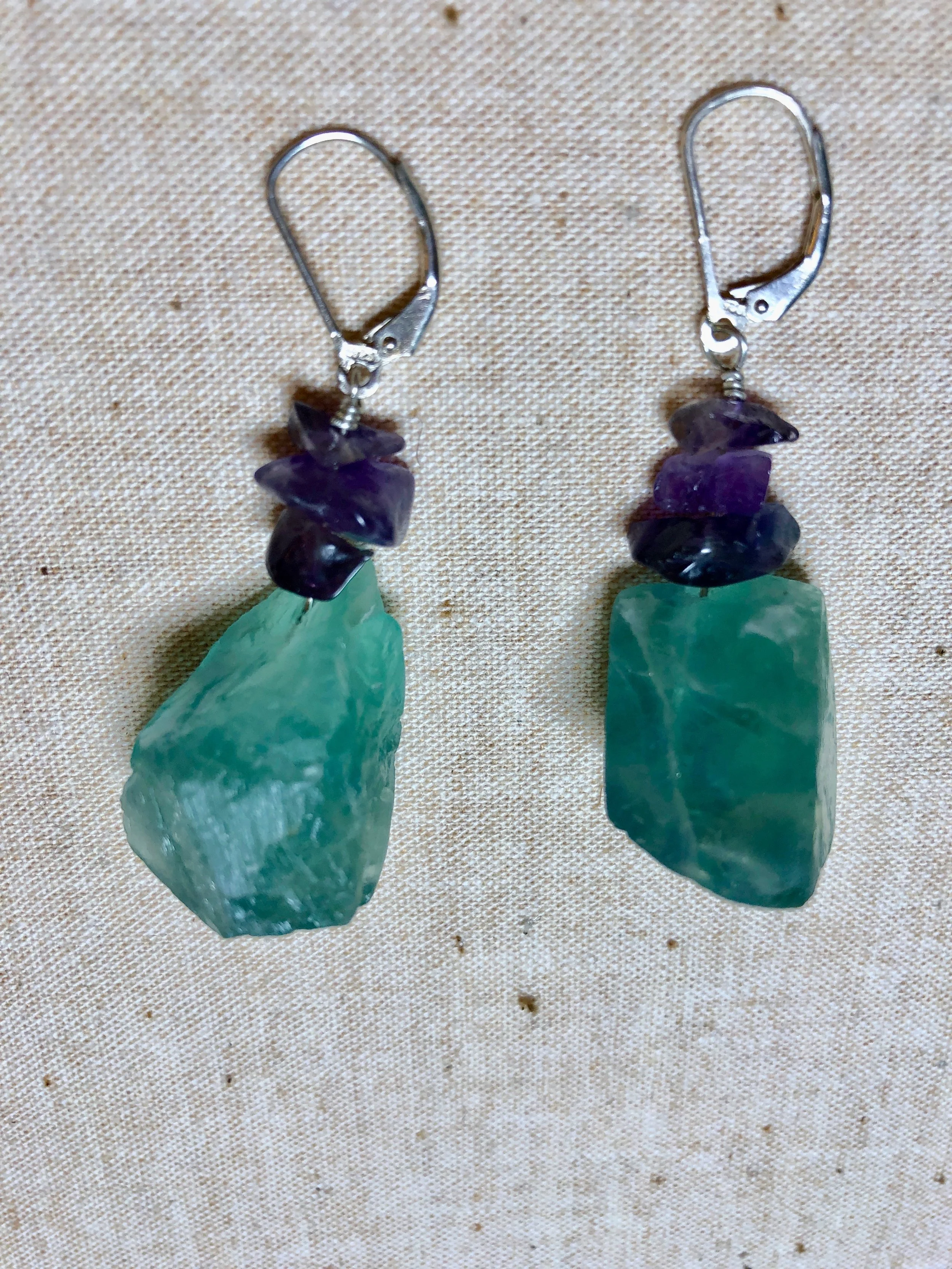 Rock Crystal Earrings