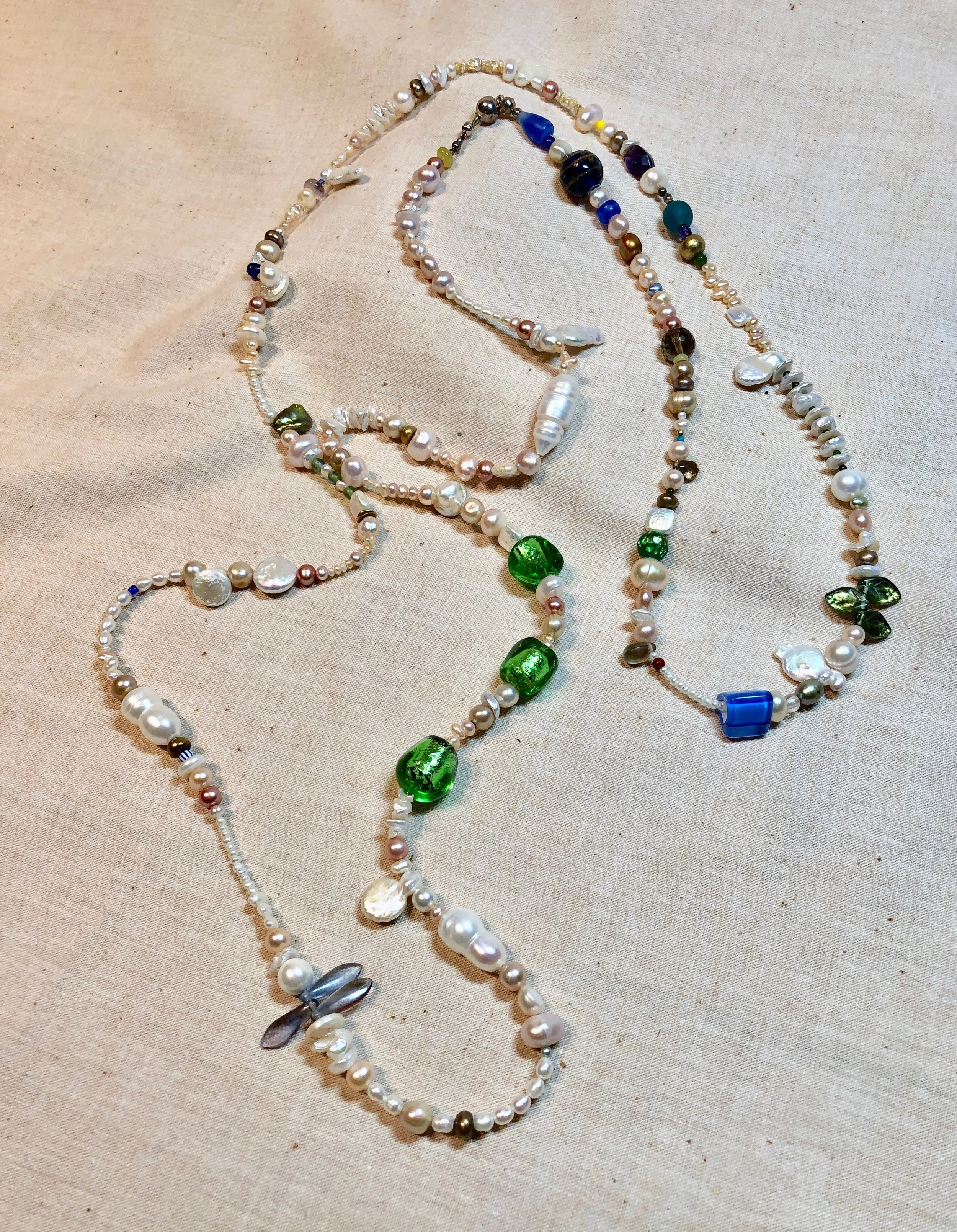 Harmony of Pearls and Beads