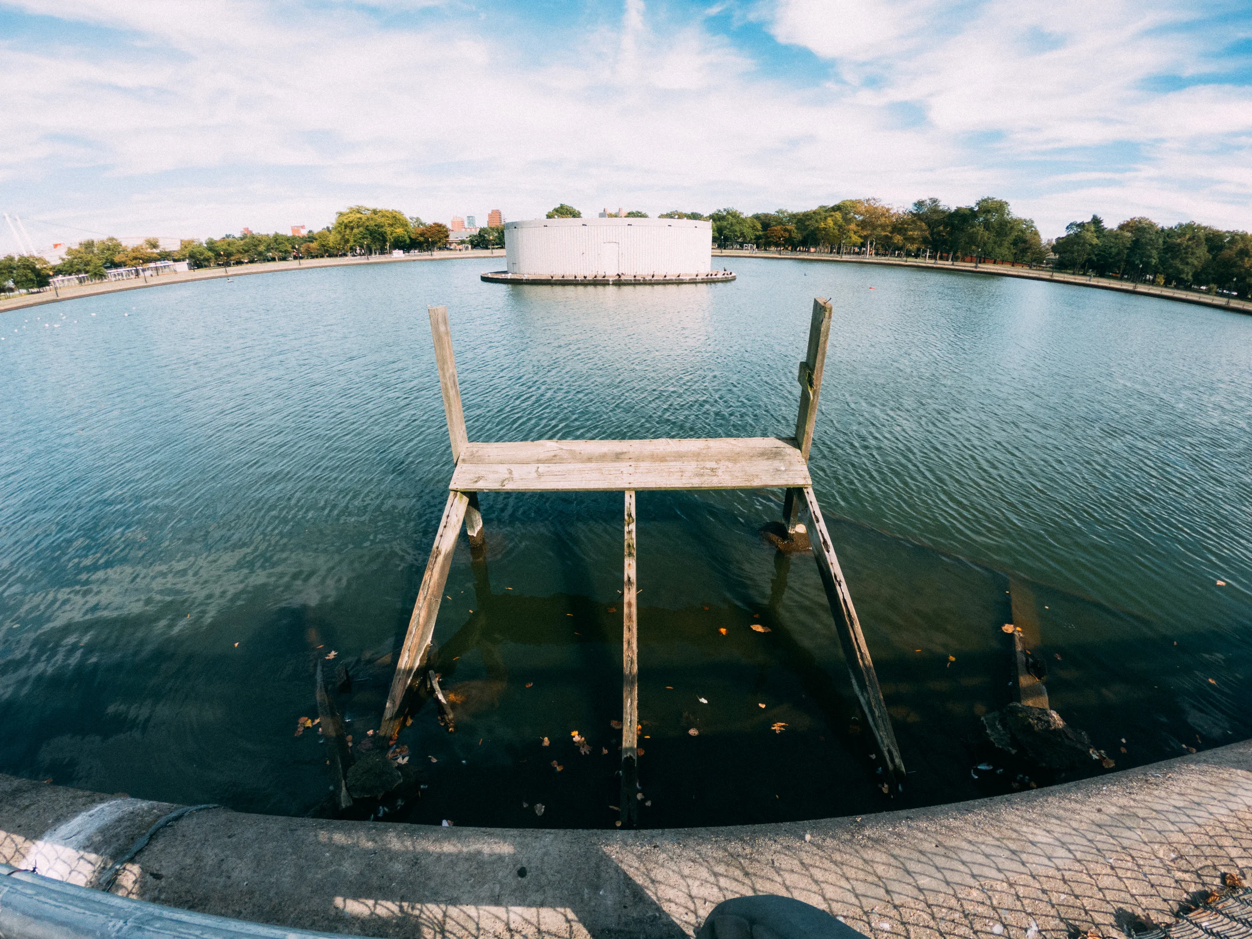 GoPro in Flushing Meadows Park