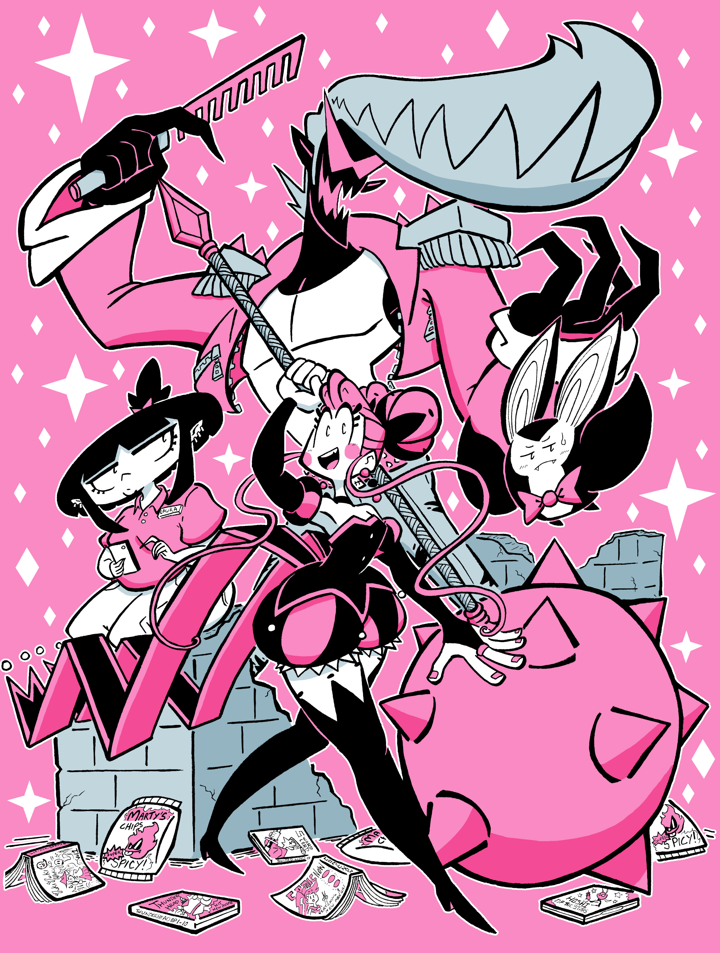 A Magical Girl's Day Off Comic Cover.png