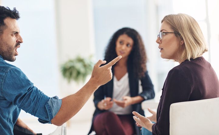 Why arguing in front of your counsellor may be a good idea