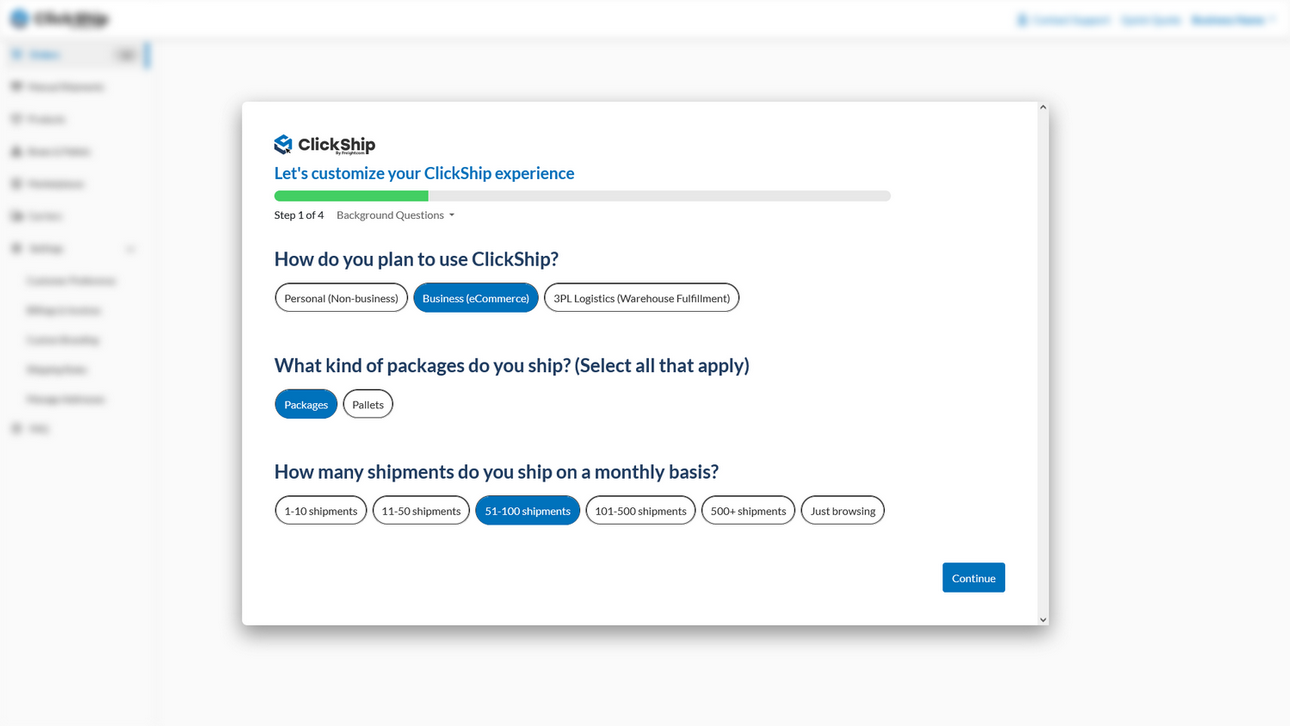 Improving the Onboarding Experience
