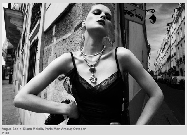 VOGUE SPAIN. ELENA MELNIK. PARIS MON AMOUR. OCTOBER 2010 (Copy)