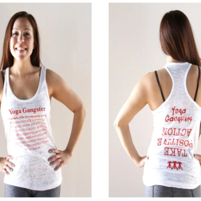 Yoga Gangster Burnout Tank