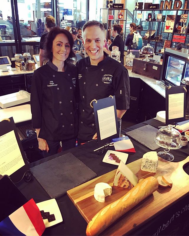 Happy #bastilleday! Come celebrate with us at @indichocolate - #cheeseandchocolate sessions now, at 2:30 and 3:45! 
#seattlefood #seattlefoodtour #france #cheese #chocolate #cheesetasting #wine #winetasting