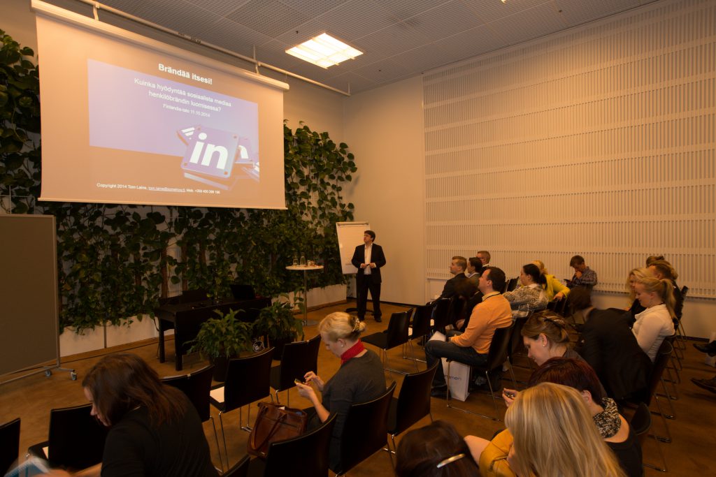  Speaking at Finland hall in Helsinki 2014 