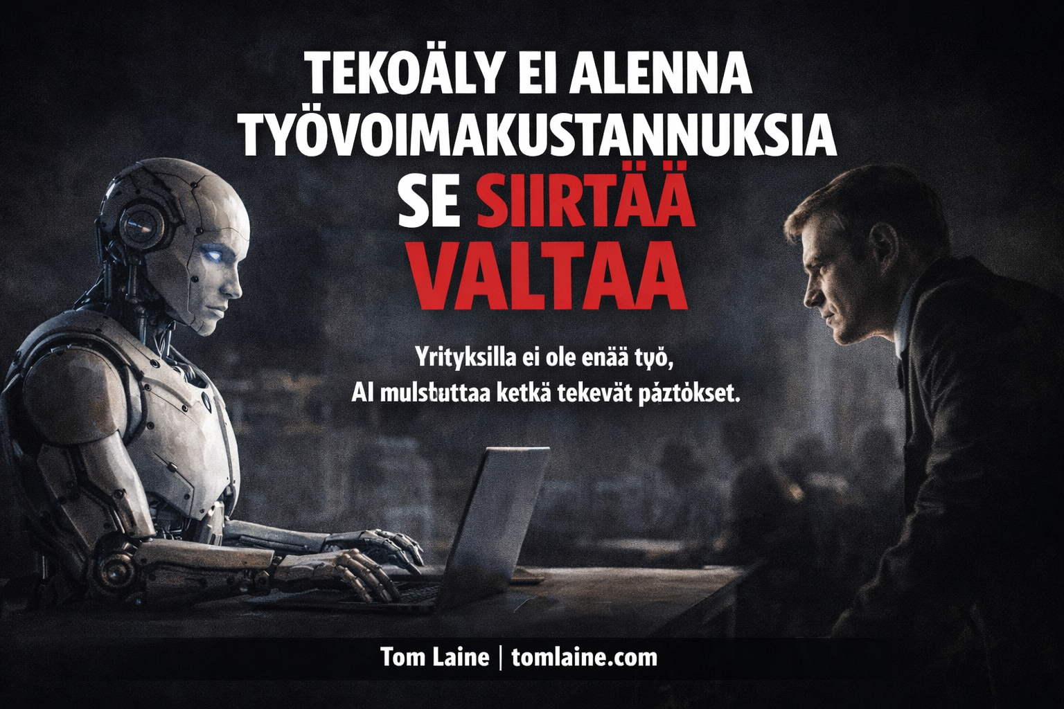 Tekoäly mullistaa työn – mutta ei tavalla, jota luulit