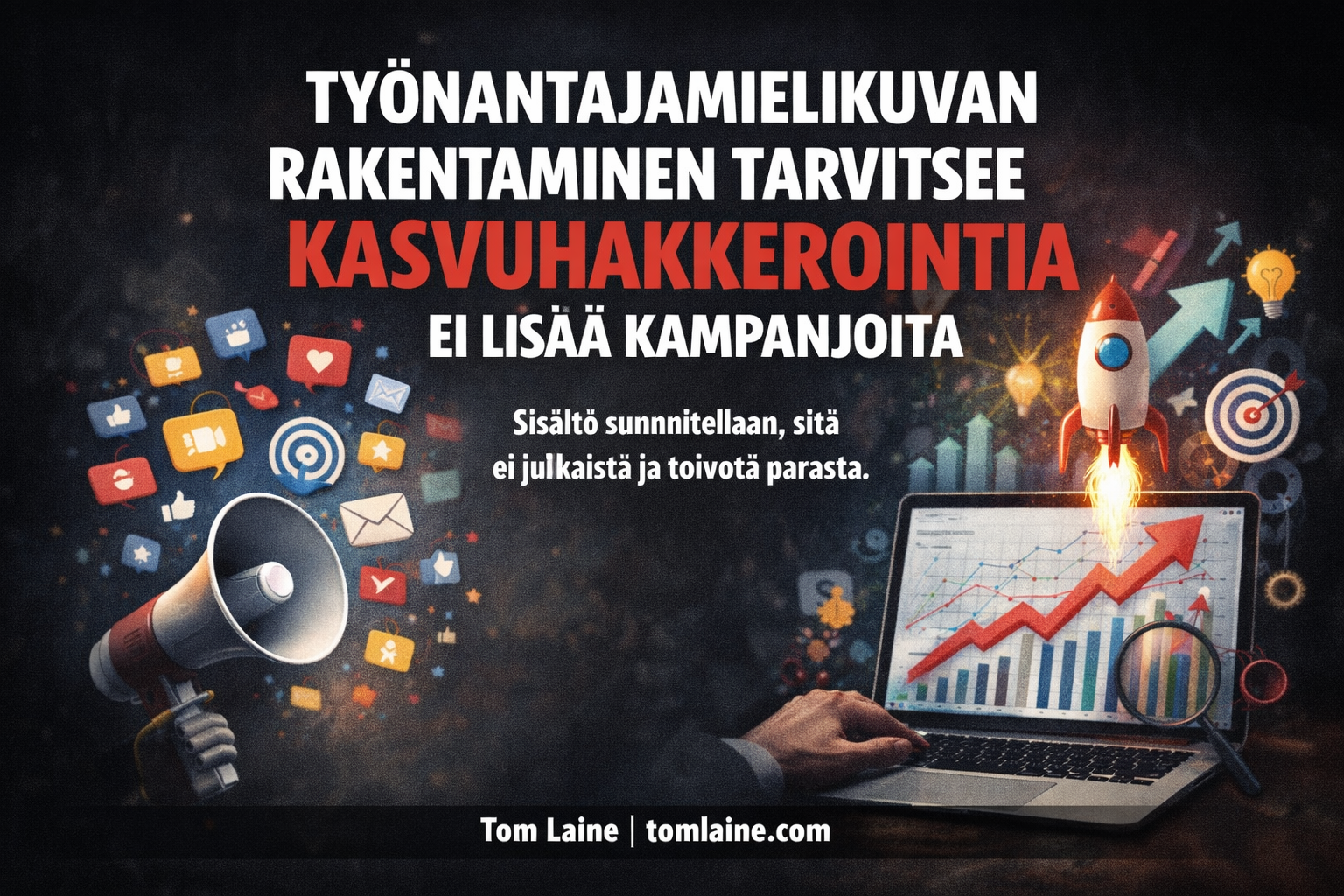 Työnantajamielikuvan rakentaminen tarvitsee kasvuhakkerointia, ei lisää kampanjoita