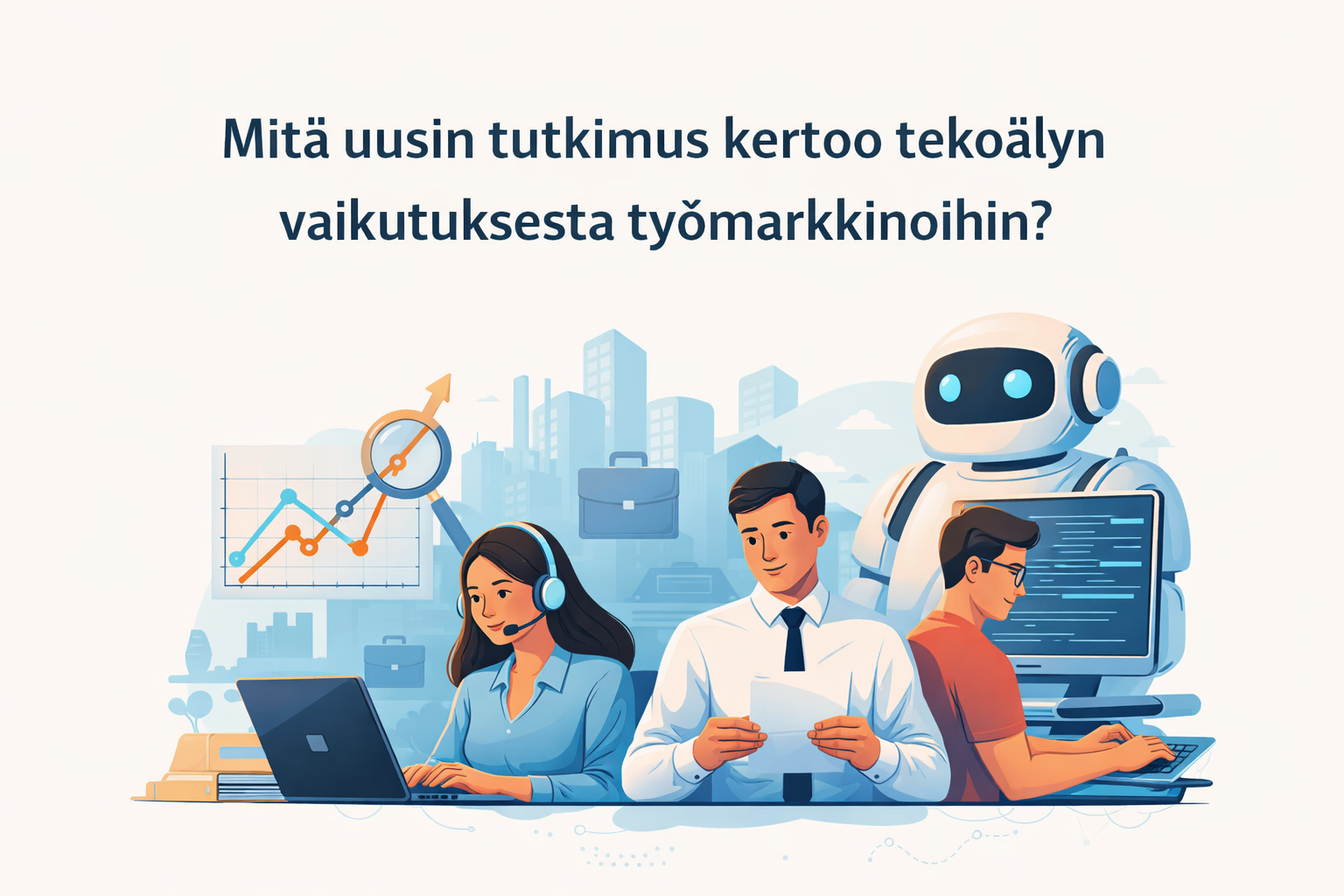 Mitä Anthropicin uusi tutkimus kertoo tekoälyn vaikutuksesta työmarkkinoihin