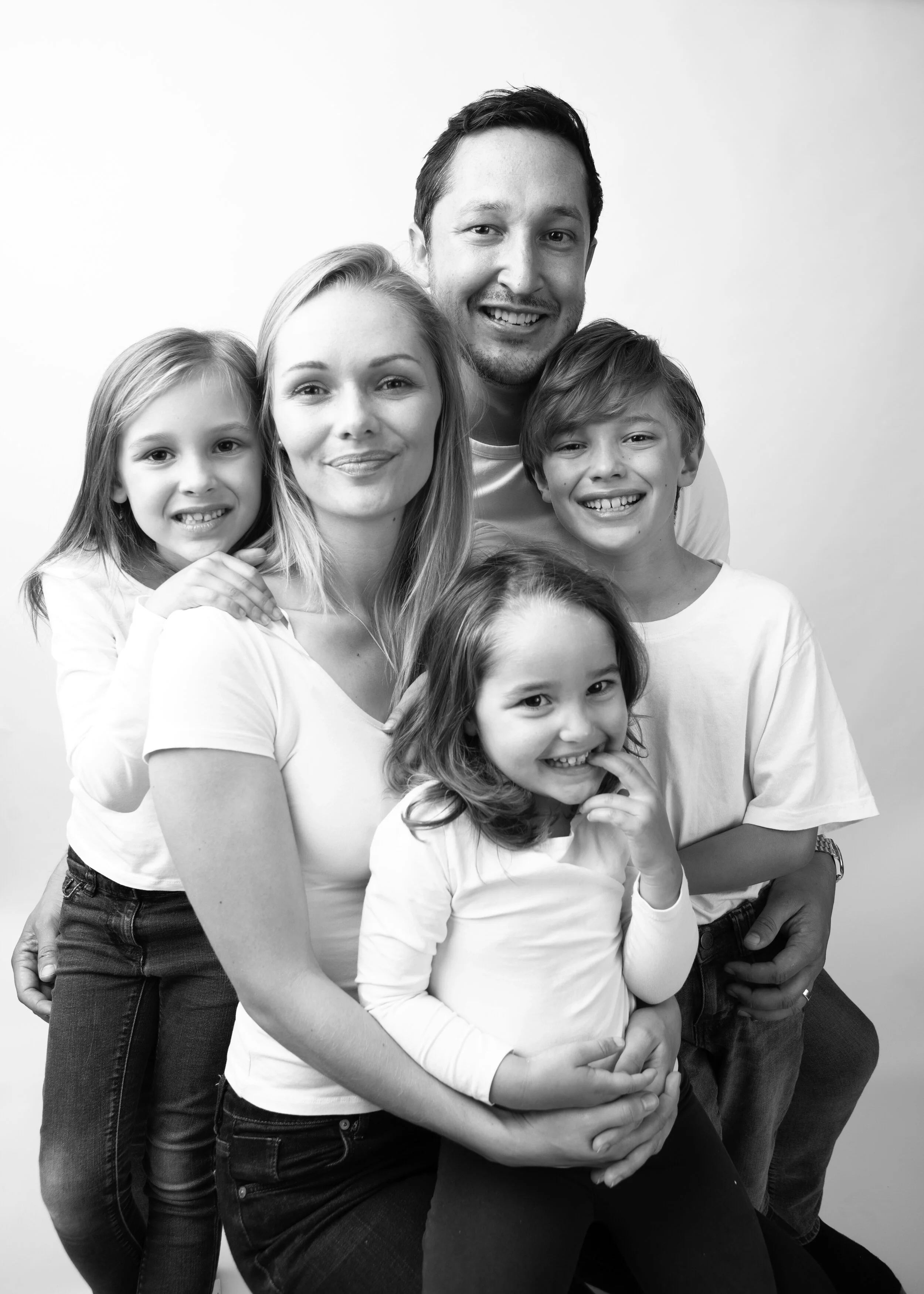  Family studio portrait session in Bath Somerset 