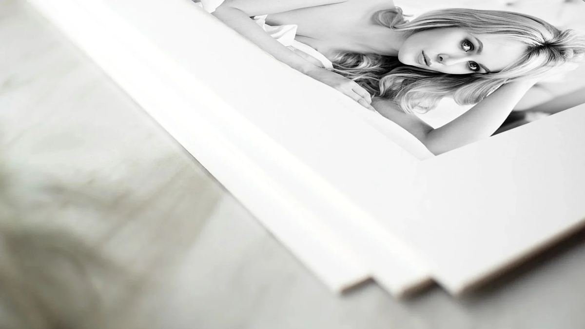 Hand-matted fine art print