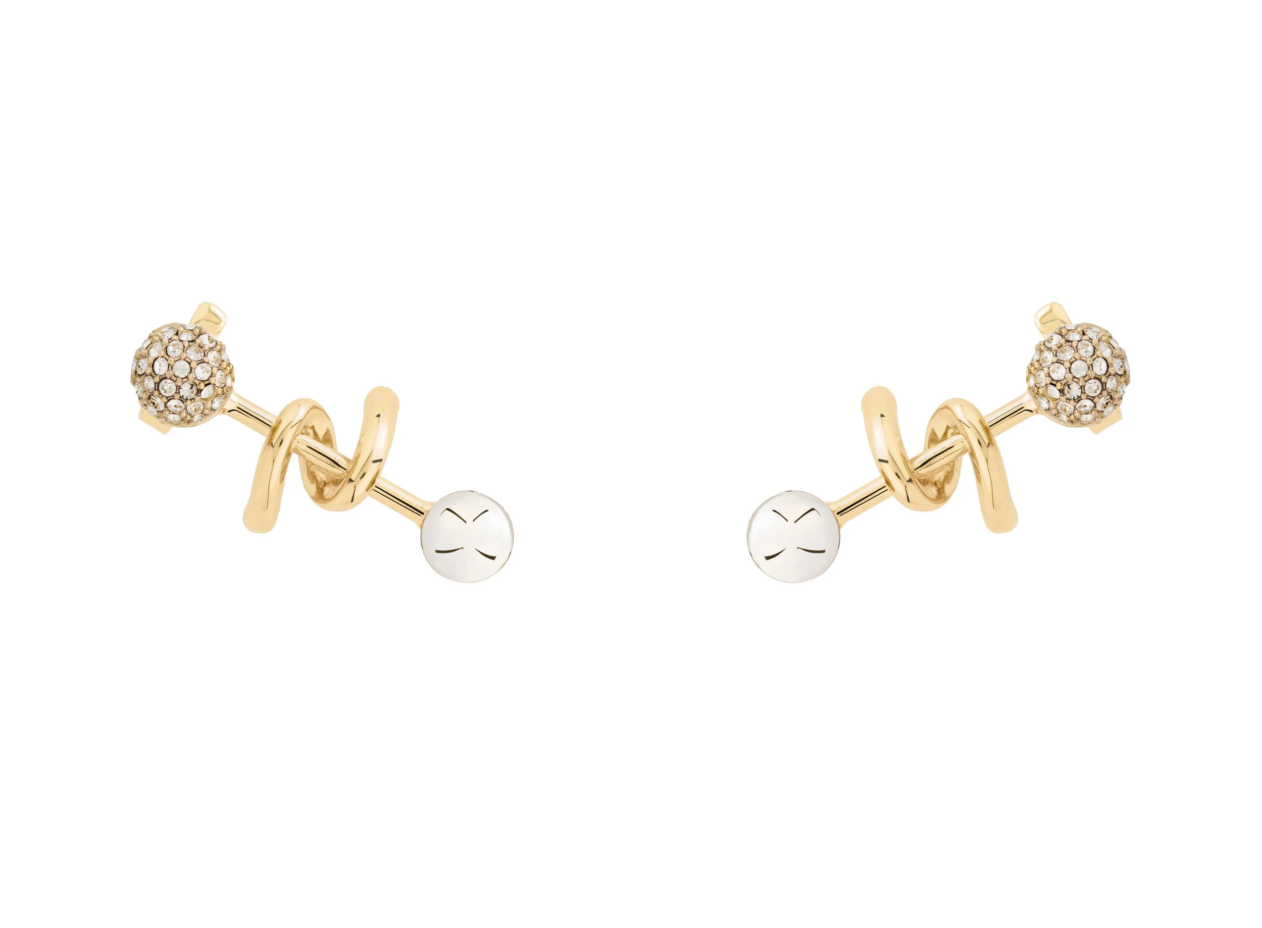 MINI KNOT EARRINGS PALLADIUM SPHERES.jpg