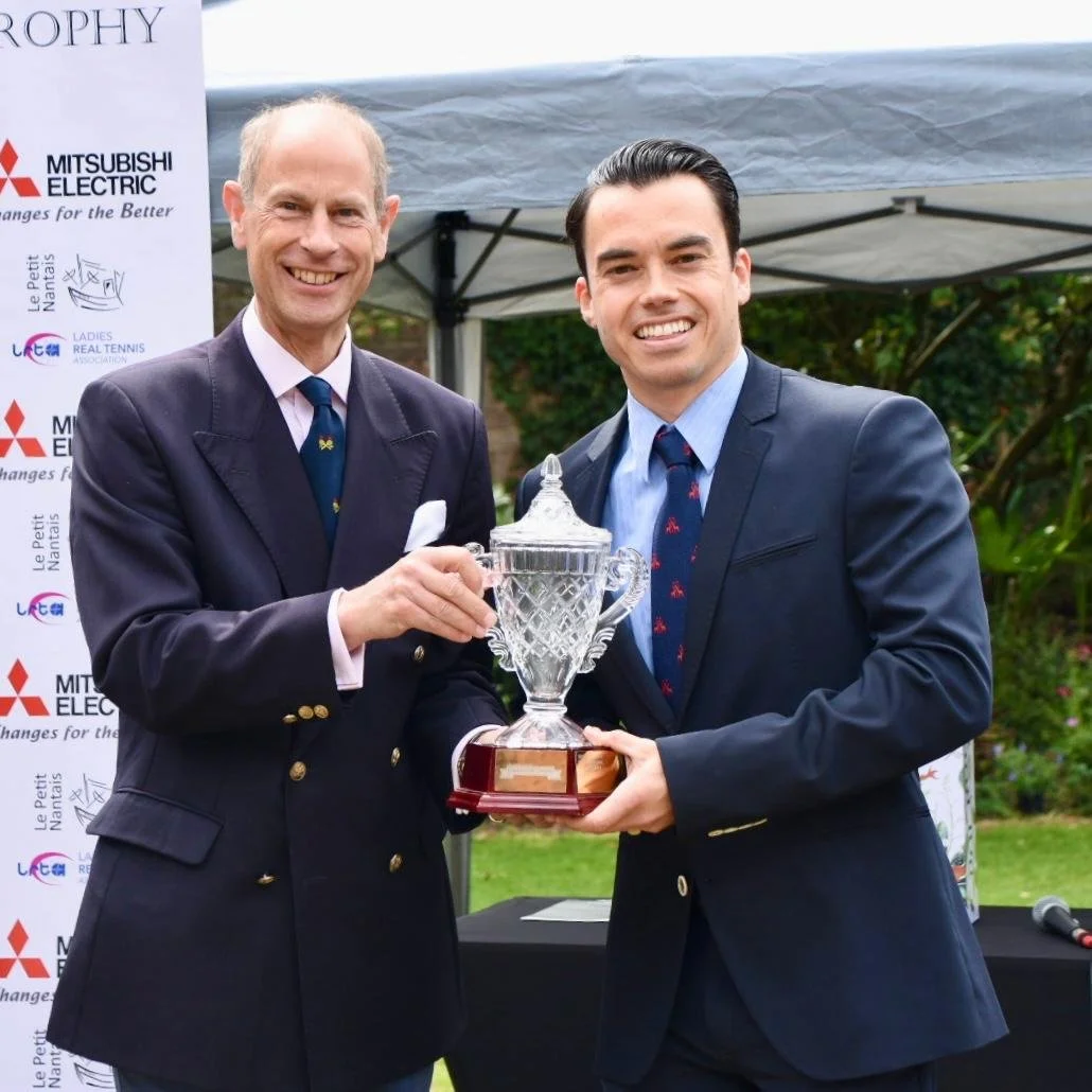 After the Royal Tennis Court's Champions Trophy 2025, guests and players enjoyed a wonderful &ldquo;Royal Garden Party&rdquo; in the club&rsquo;s beautiful grounds, where HRH The Duke of Edinburgh, RTC Patron, honoured us with his presence and presen