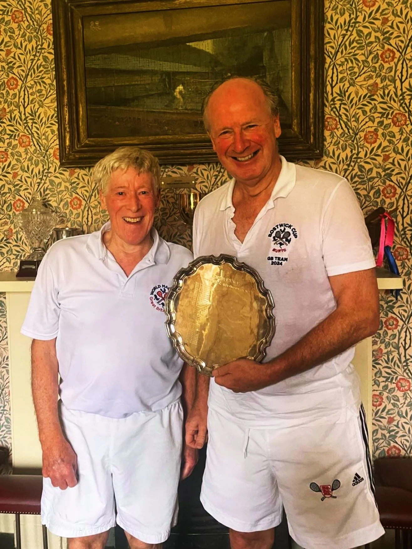 🎉 Congratulations to David Watson 🎉 for winning his 14th consecutive Seal Salver against John East 9/4 ! 🎾Despite fleet-footed John&rsquo;s retrieving, David&rsquo;s aggressive cut shot and toit railroad were too good today 🎾The Seal Salver is a 
