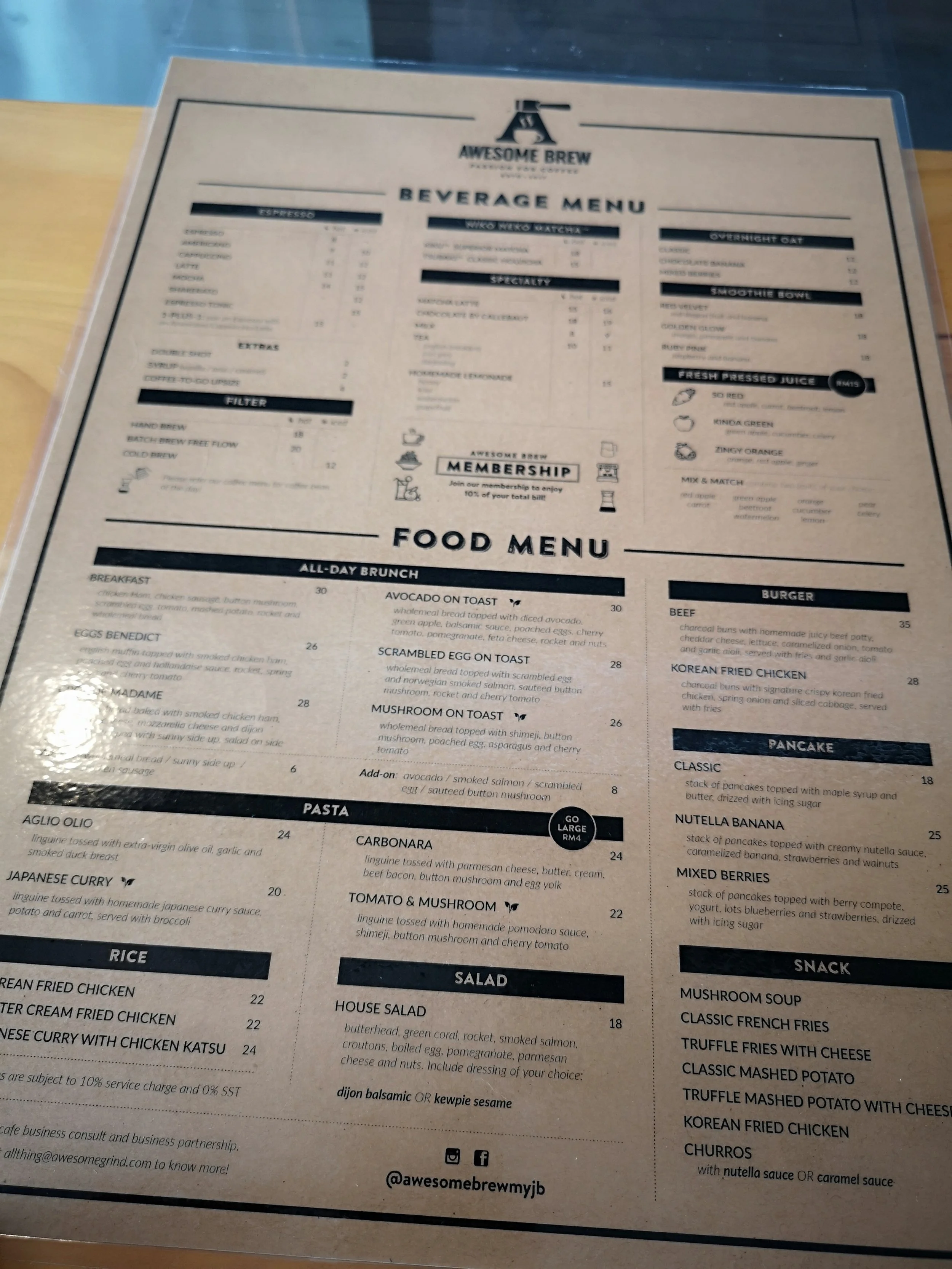 Food Blog Awesome Brew Citrine Hub Johor Bibz Eats
