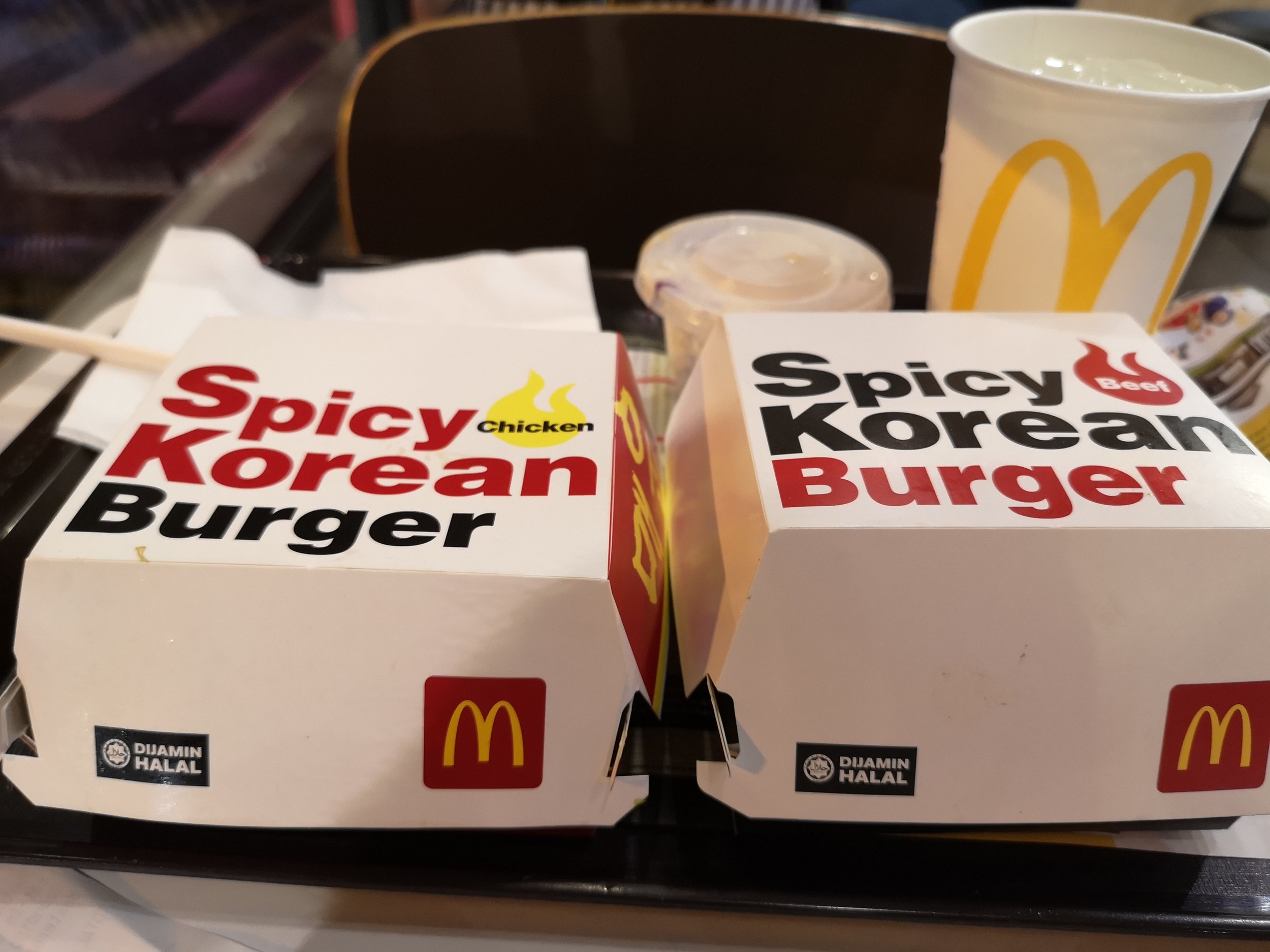 Worth the Hype? | McDonalds Spicy Korean Burger Review — Bibz Eats