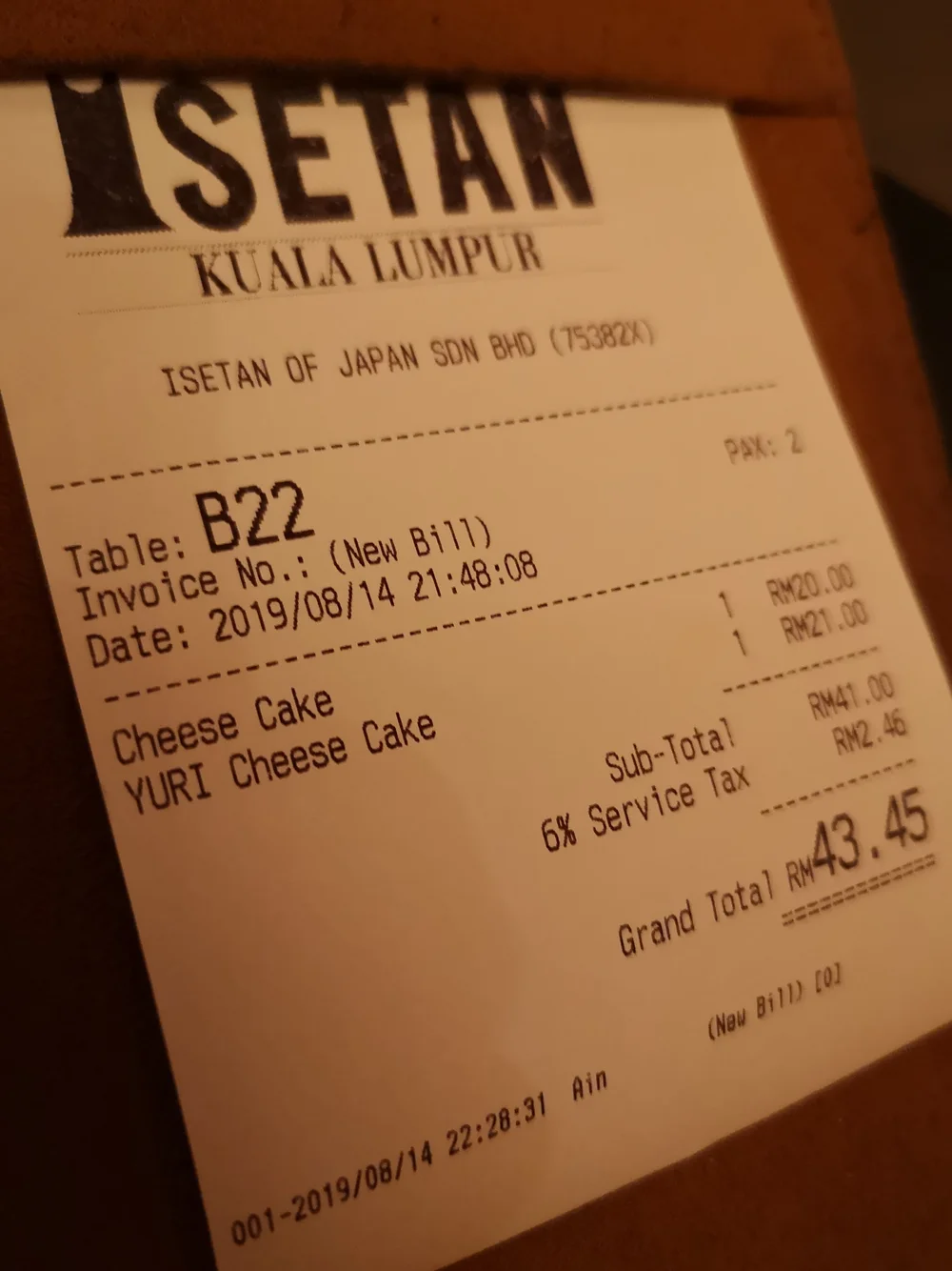 Food Blog The Tokyo Restaurant Lot 10 Cheesecake Bibz Eats