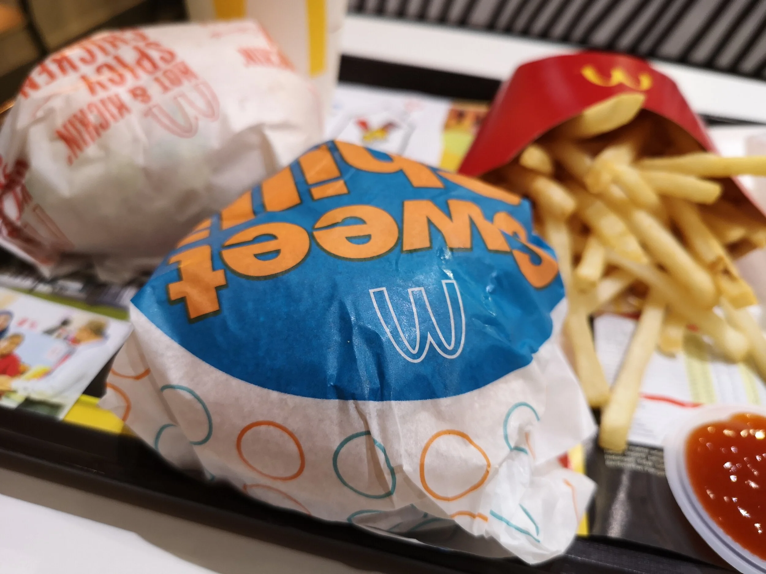 Worth the Hype? McDonalds Malaysia Sweet Chilli Fish Burger — Bibz Eats