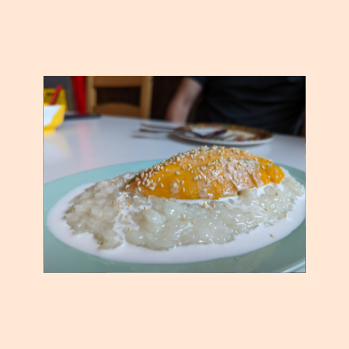 Cafe Isan Mango Sticky Rice