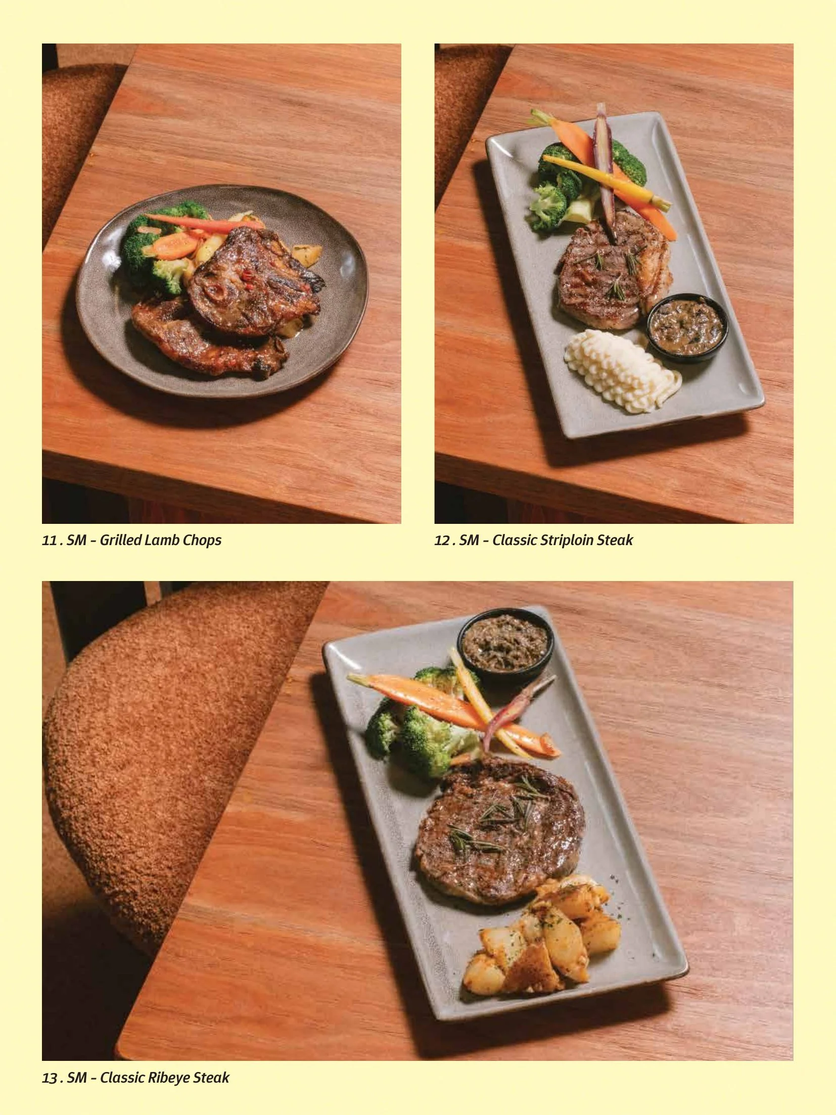 Roundtable Putrajaya Menu